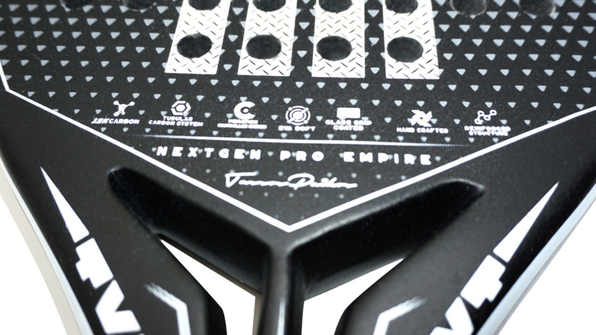 1142261-3 5 pcs Padel Rack Empire Black