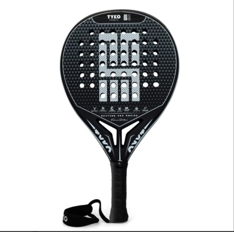 1142261-6 5 pcs Padel Rack Empire Black