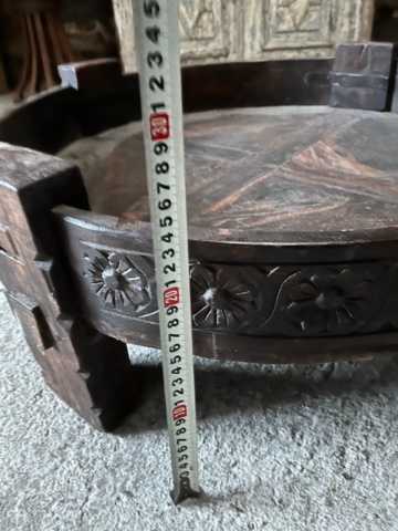 1142293-3 Antique "grinding table" from Rajasthan