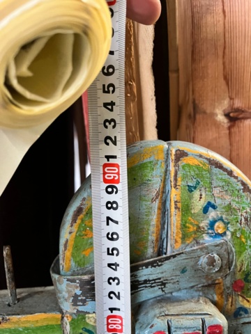 1142310-3 Old gate. New painting. iron grating.