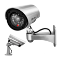 1142960-1 4 surveillance cameras / Dummy CCTV camera