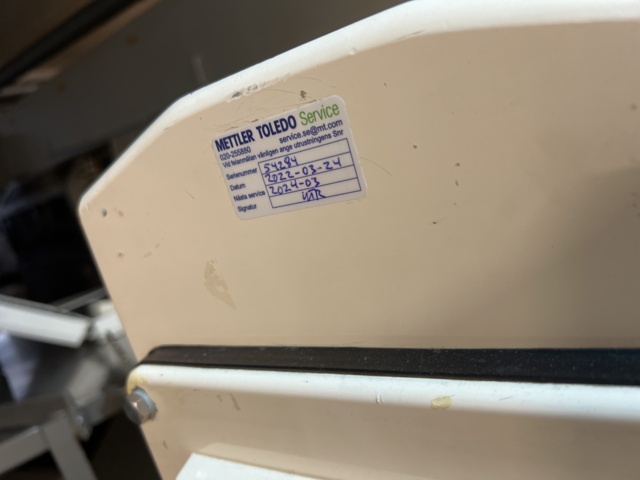 1117544-9 Metal detector Mettler Toledo Safeline Signature