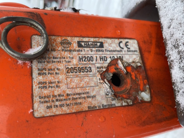 1110341-32 Hamm HD10 Tandem roller