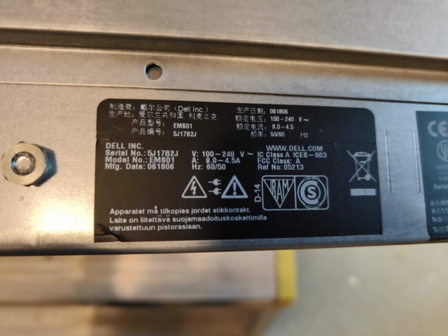 1128864-11 Dell PowerEdge EM801