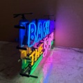 1146078-2 New neon sign Back To The 50s 82x40 cm