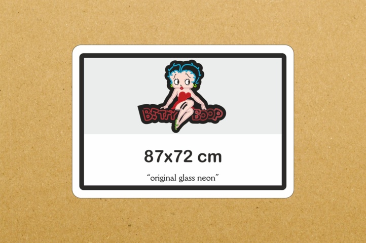 1146080-4 New neon sign Betty Boop 87x72 cm