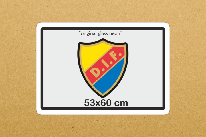1146083-4 New neon sign DIF 60x53 cm