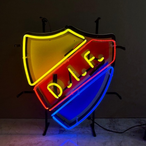 1146083-1 New neon sign DIF 60x53 cm