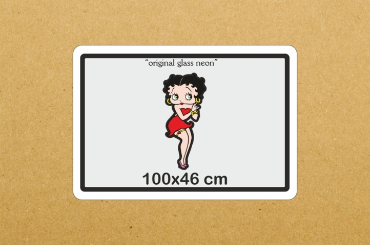 1146099-2 New neon sign Betty Boop 100x46 cm