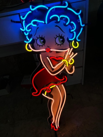 1146099-1 New neon sign Betty Boop 100x46 cm