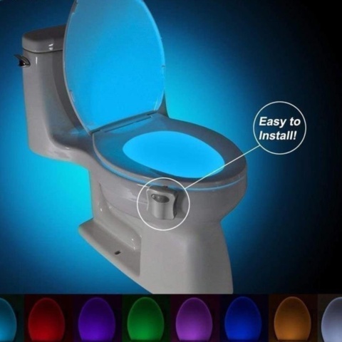 1146214-1 2 st LED-belysning för toalett