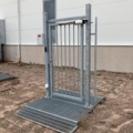 1088389-2 Mobile pedestrian gate Demex ink ID06 Gate package