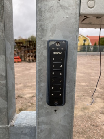 1088389-4 Mobile pedestrian gate Demex ink ID06 Gate package