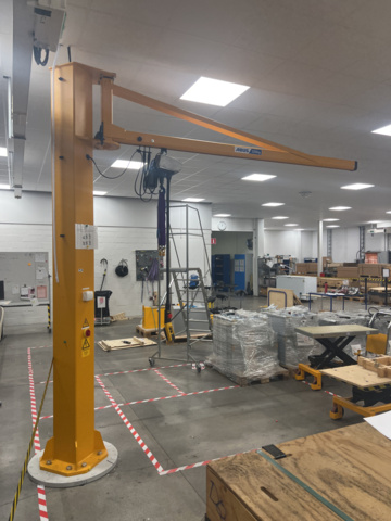 1116955-1 Column slewing crane Abus LS 2022