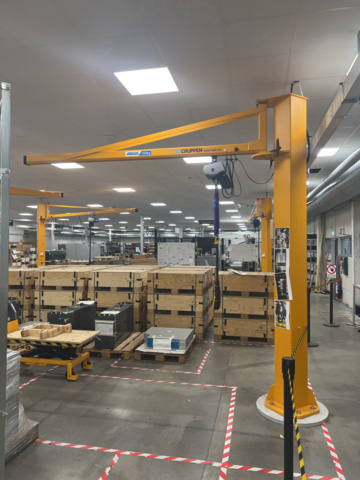 1116955-5 Column slewing crane Abus LS 2022