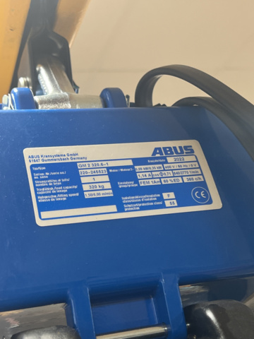 1116955-6 Column slewing crane Abus LS 2022