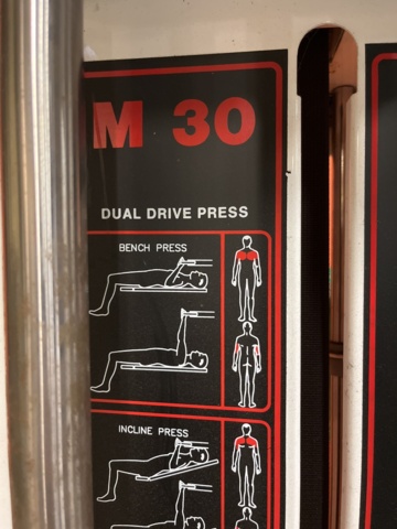 1131768-5 Multi Press - David Fitness M30