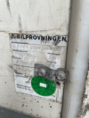 1110356-49 SCHMITZ SKO24/L1 3.5 Trailer with opening bar side