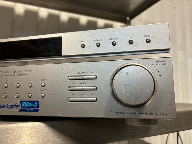 899257-3 Sony STR-DE 197 receiver 2x100W