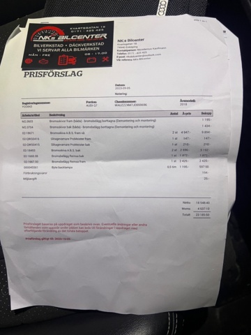 1127191-66 Audi Q7 3.0 TDI V6 Ultra Quattro TipTronic -18 7-seater "Updated info"