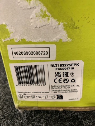 1146360-3 Grass trimmer Ryobi RLT183225FPK 18V 1x2.5Ah