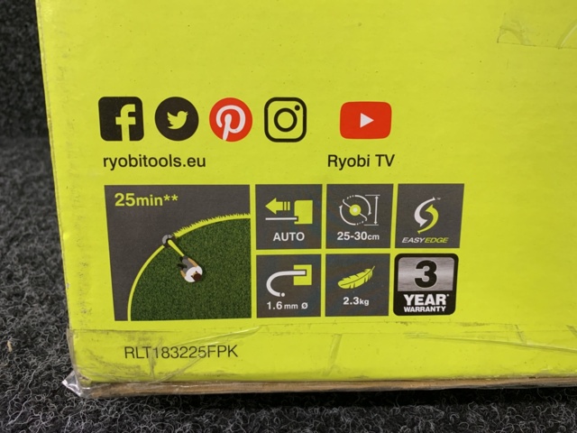 1146360-4 Grass trimmer Ryobi RLT183225FPK 18V 1x2.5Ah