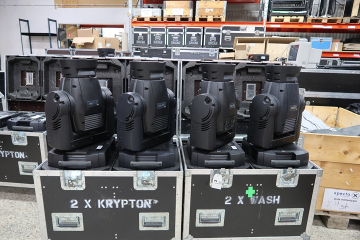 773477-4 4 pcs - MAC 250 Wash/Beam