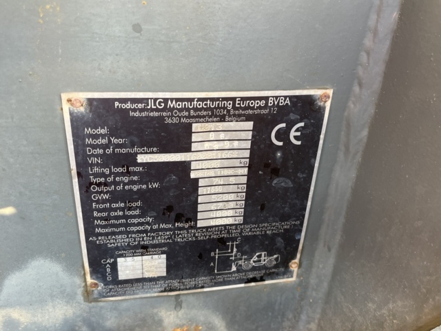 1051519-8 Telescopic loader JLG 4013 -2006