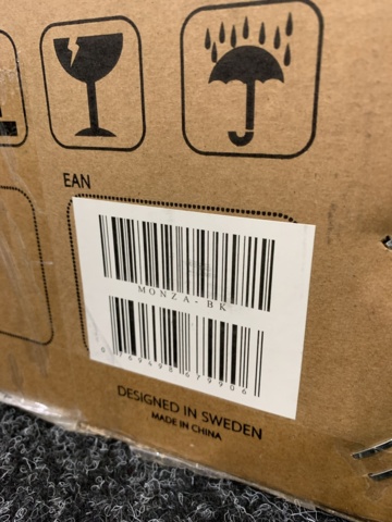 1090106-3 Gaming chair Arozzi Monza (black)