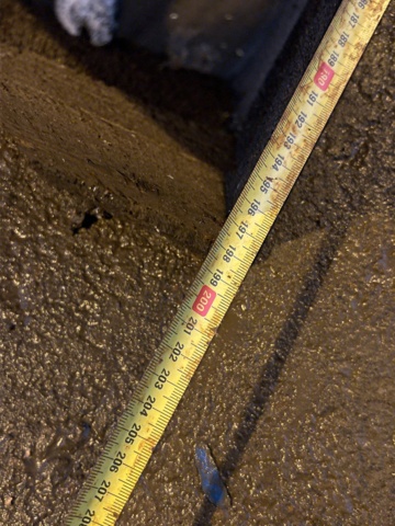 1143898-17 Diesel tank with pump 2350L