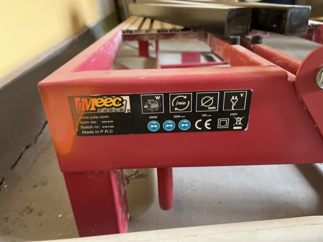 1051559-5 Tile saw Meec Tools 850 mm