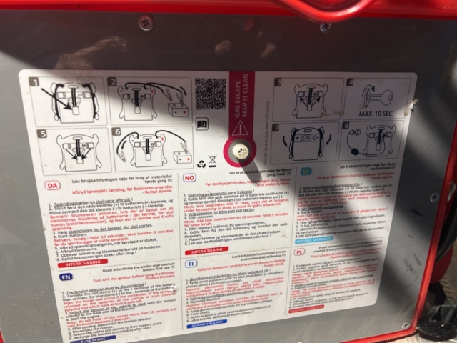 1051625-4 Starter booster Attack 4740 12/24 Volt