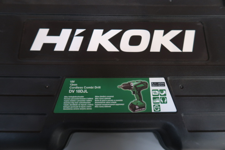 1148637-3 Impact drill HiKOKI DV18DJL with 2 x 2.5Ah batteries and charger