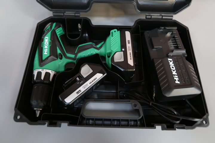 1148637-6 Impact drill HiKOKI DV18DJL with 2 x 2.5Ah batteries and charger
