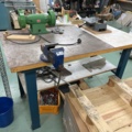 1131804-1 Workbench with vise, table sander and other contents