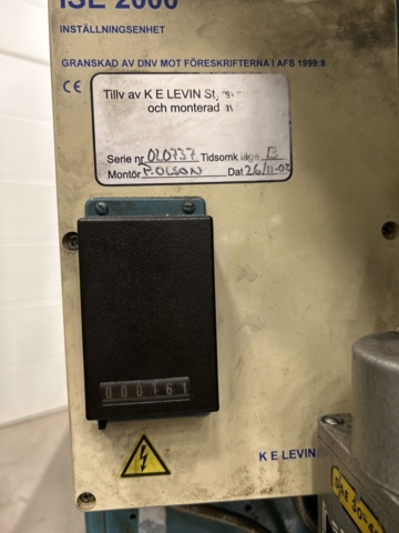 1143902-18 Excenterpress 25ton Smålandsstenar COF250 -1974