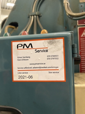 1143902-20 Excenterpress 25ton Smålandsstenar COF250 -1974