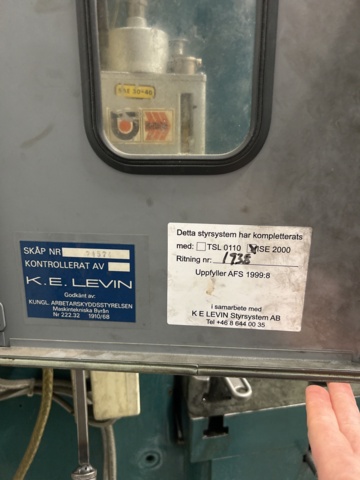 1143902-21 Excenterpress 25ton Smålandsstenar COF250 -1974