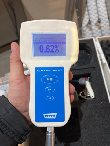 1117670-3 Oxygen meter Witt Oxybaby M+i O2