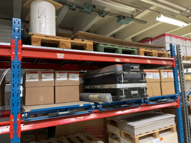 1131840-6 Pallet rack with Extendable levels - 2 Sections