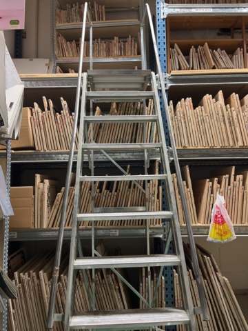 1131845-8 Platform ladder 12 steps