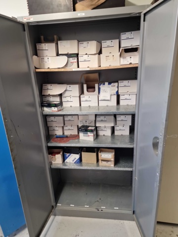 1148284-4 Tin cabinet SSI Schaefer, excluding contents