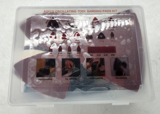 1148776-3 82 piece kit for multitool but sandpaper and holder - shipping included