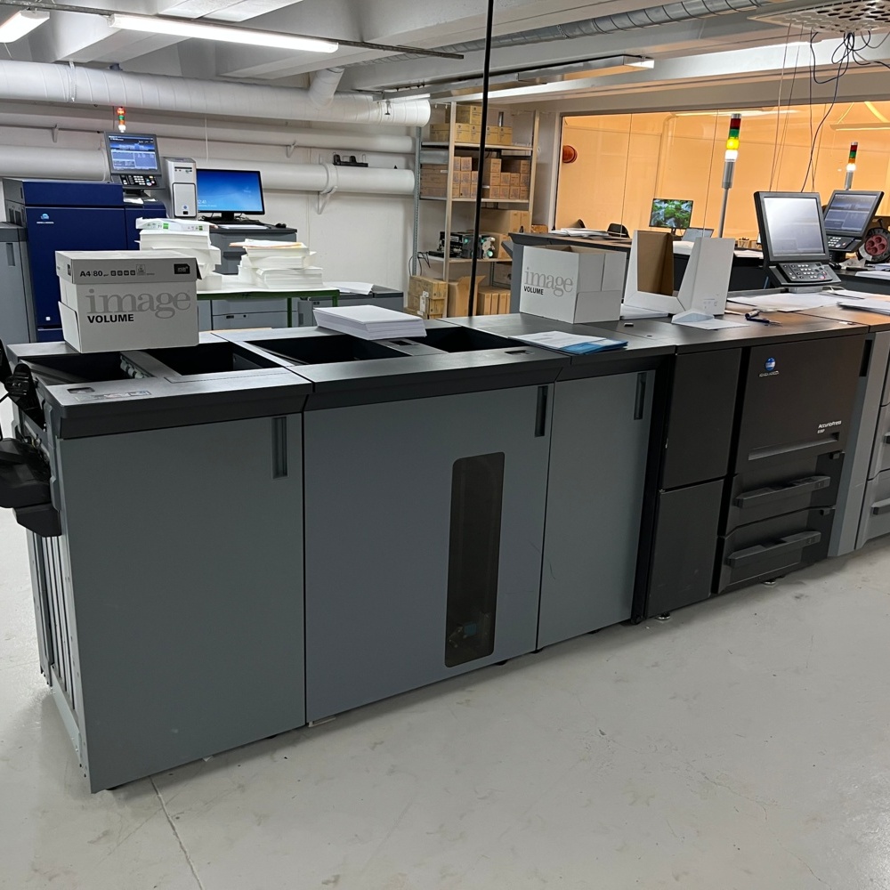 Copier line, Konica Minolta AccurioPress 6136P | PS Auction