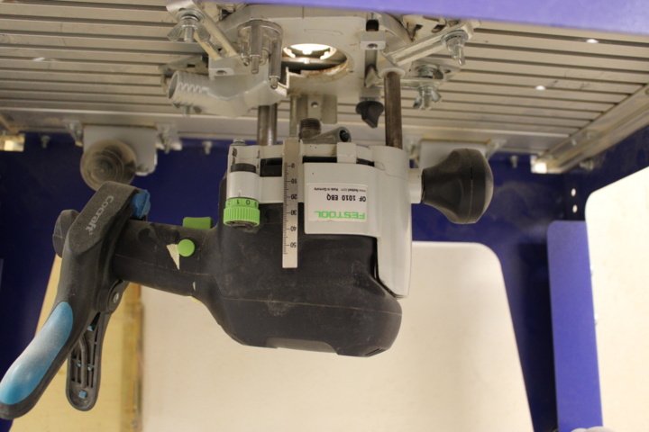 1148030-4 Milling table with Festool OF 1010 milling cutter