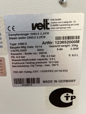 1148380-5 Vacuum ironing board Veit