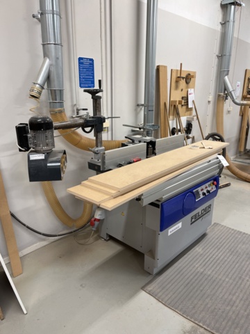 1148446-1 Table cutter Felder F900 with accessories