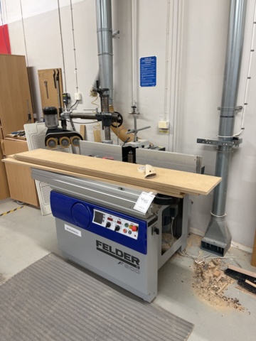 1148446-2 Table cutter Felder F900 with accessories