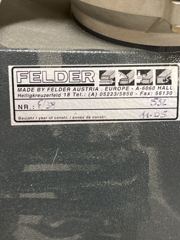 1148446-7 Table cutter Felder F900 with accessories