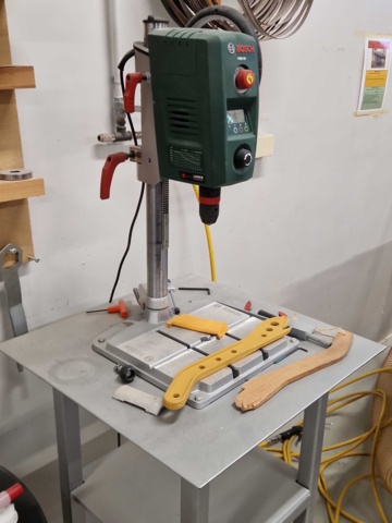 1148448-3 Pillar drill Bosch PBD 40 with work table